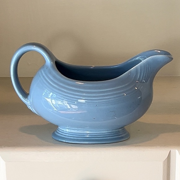 Fiestaware Dining Fiestaware Vintage Retired Periwinkle Gravy Boat